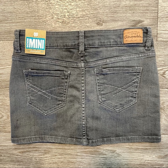 Aeropostale Denim Mini Skirt Women’s 00 - Picture 3 of 6